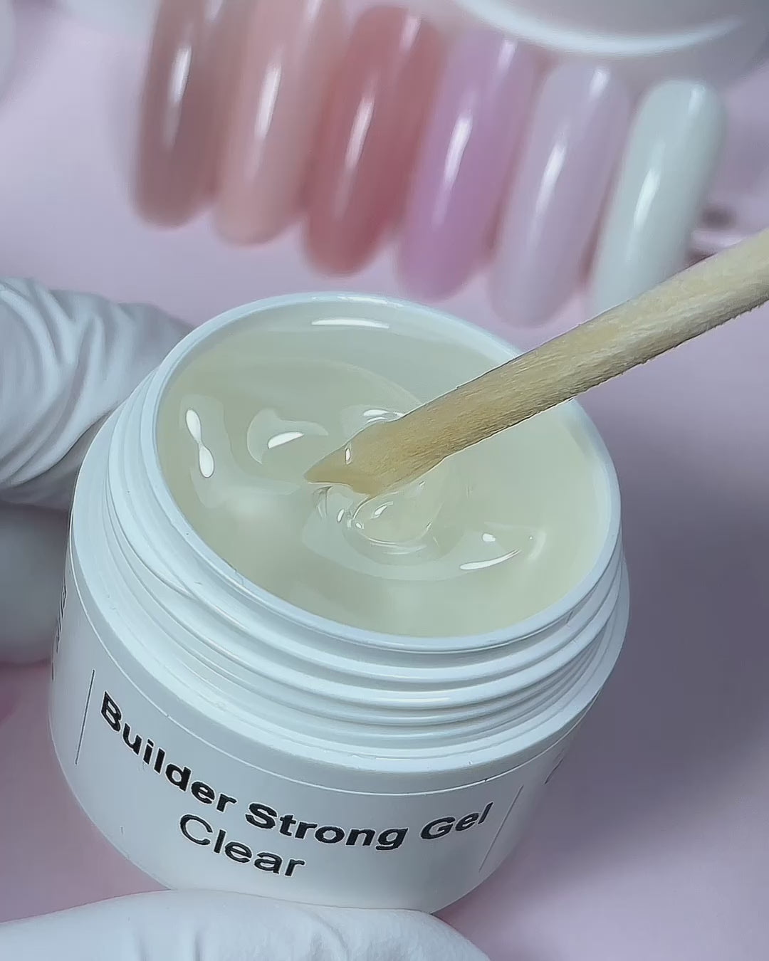 Video laden: Builder Strong Gel soak off Clear 4106