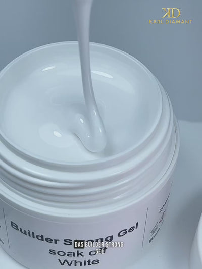 Builder Strong Gel soak off White 4107