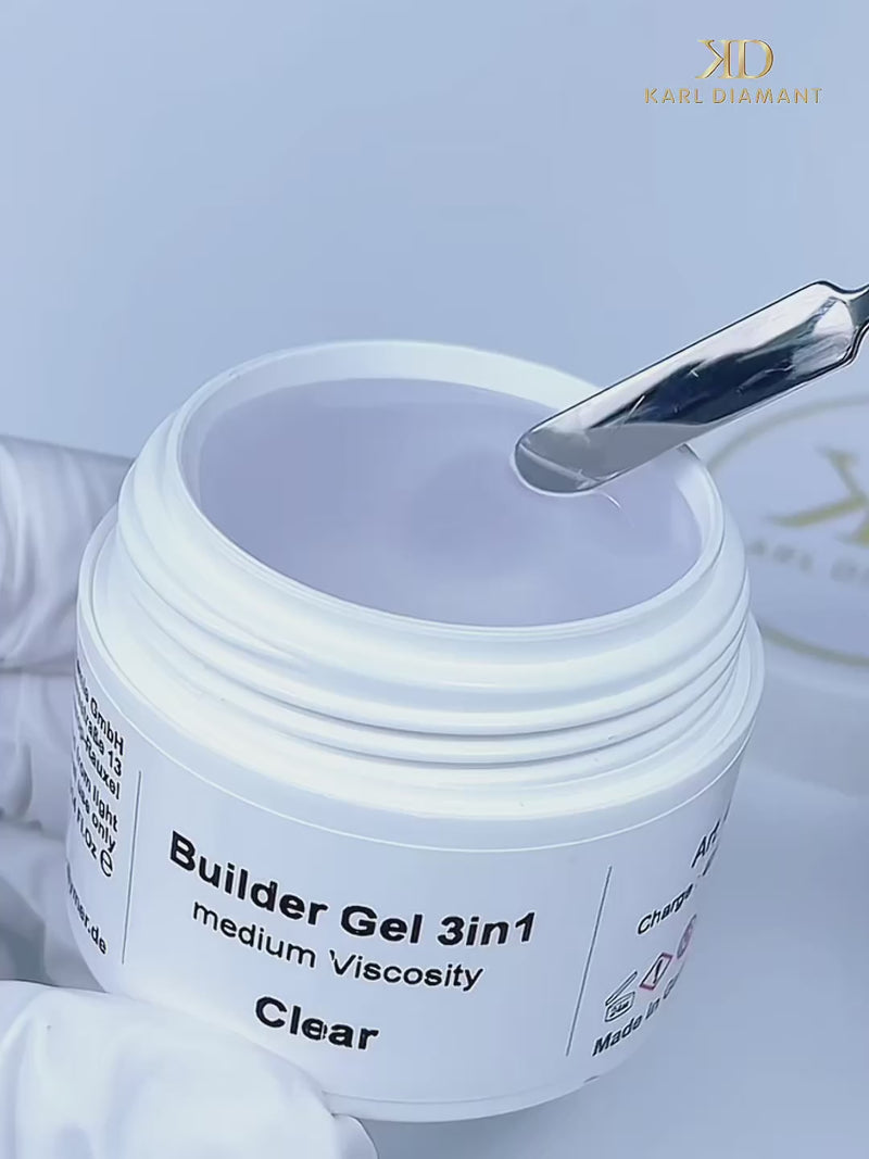 Builder Gel ist ein Einphasen Gel Clear