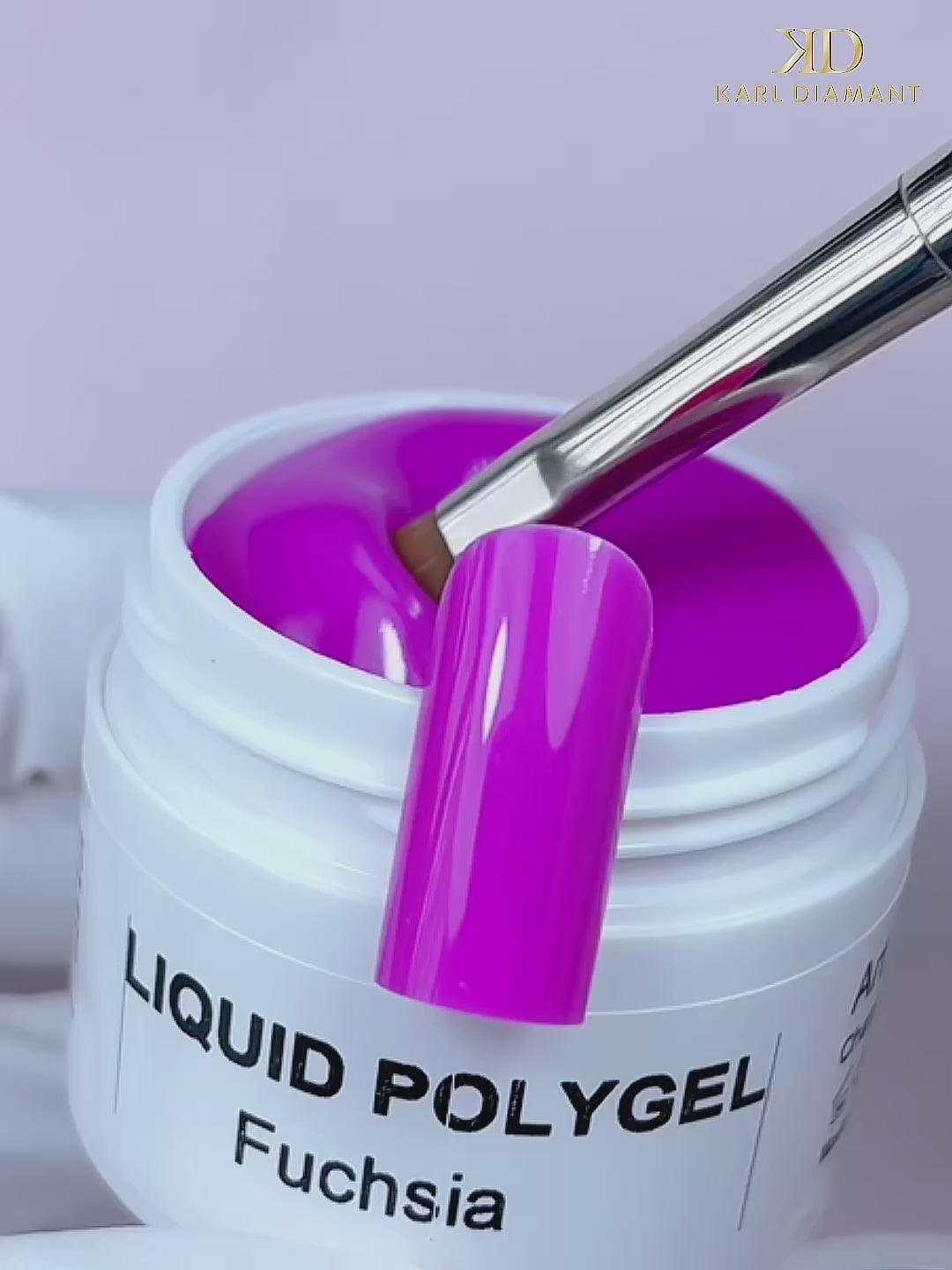 Load video: Liquid PolyGel Fuchsia 4336