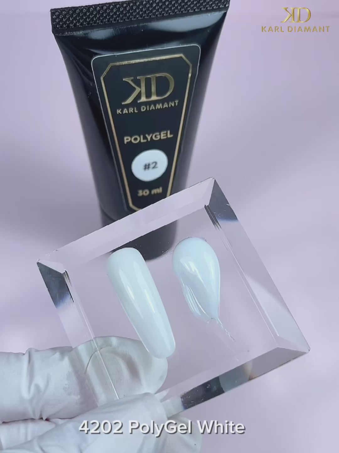 Video laden: PolyGel White 4202